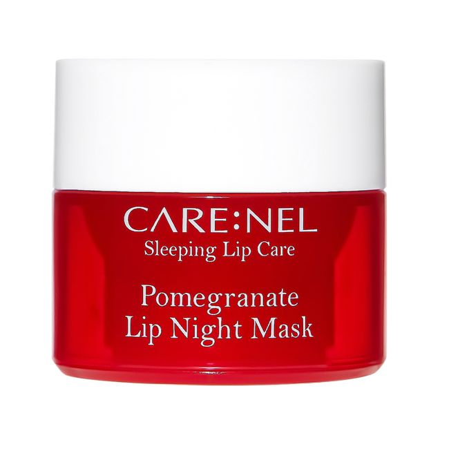 CARENEL POMEGRANATE naktinė lūpų kaukė, 5 g