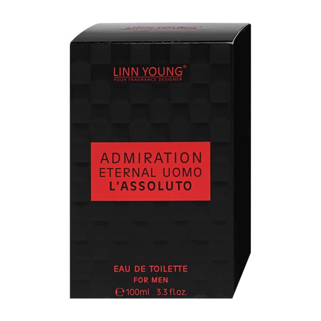 LINN YOUNG ADMIRATION ETERNAL UOMO L'ASSOLUTO tualetinis vyrų vanduo, 100 ml