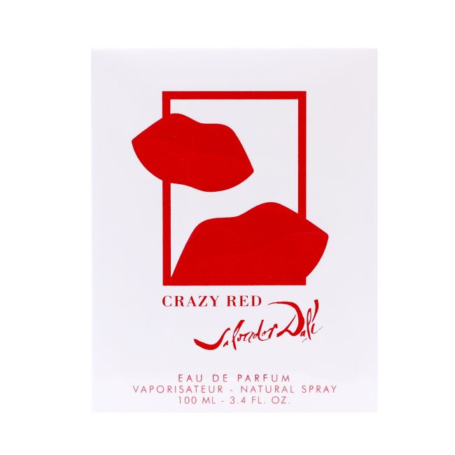 SALVADOR DALI CRAZY RED parfumuotas vanduo, 100 ml