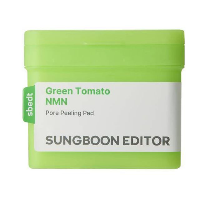 SUNGBOON EDITOR GREEN TOMATO NMN šveičiamieji porų padukai (170 ml / 60 vnt/)