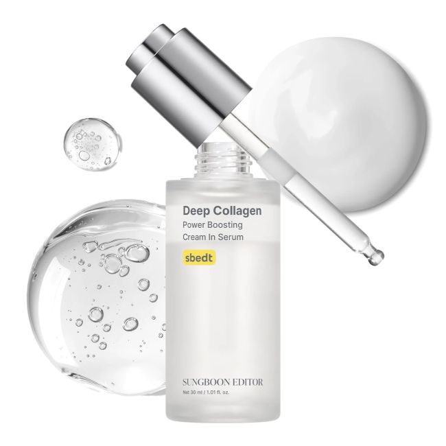 SUNGBOON EDITOR DEEP COLLAGEN POWER BOOSTING veido serumas, 30 ml