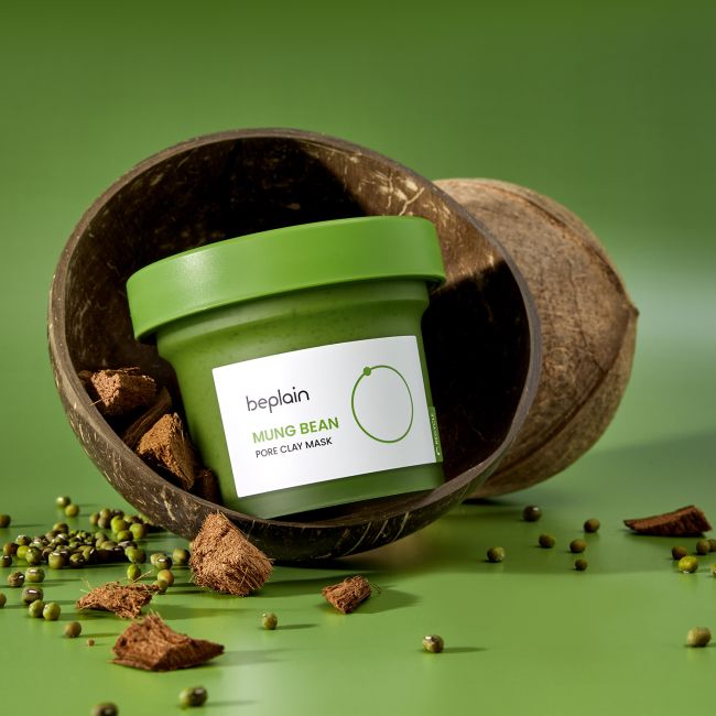 BEPLAIN MUNG BEAN PORE veido kaukė, 120 ml