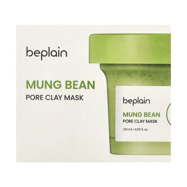BEPLAIN MUNG BEAN PORE veido kaukė, 120 ml