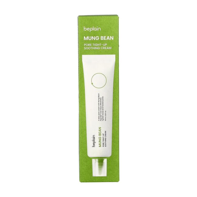 BEPLAIN MUNG BEAN PORE TIGHT-UP SOOTHING veido kremas, 60 ml