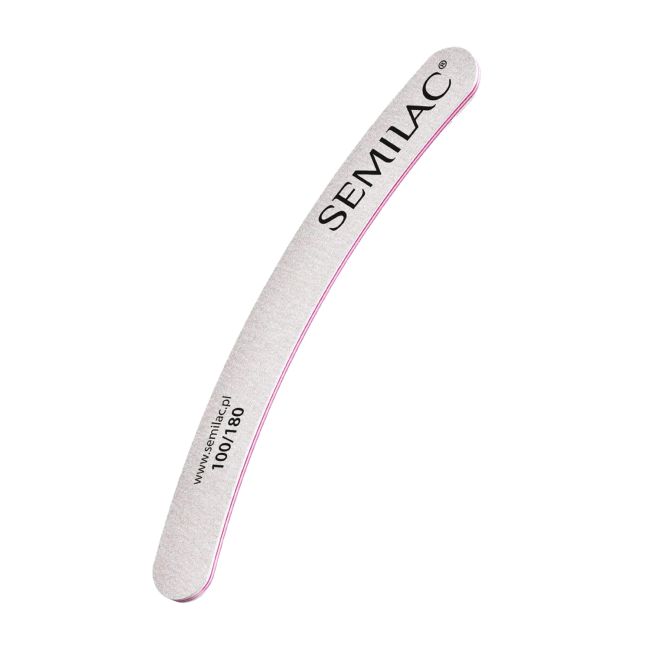 SEMILAC100/180 BANANA dvipusė nagų dildė