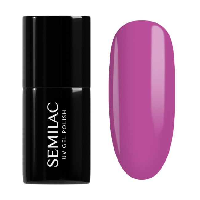 SEMILAC BASIC GLOSS UV GEL ilgalaikis hibridinis nagų lakas, 7 ml