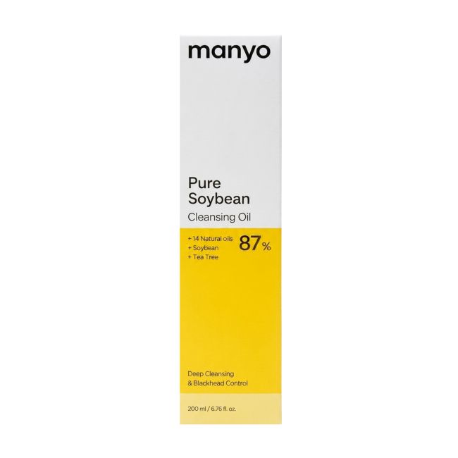 MANYO PURE SOYBEAN valomasis veido aliejus, 200 ml