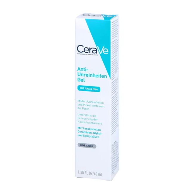CERAVE AHA & BHA veido želė, 40 ml