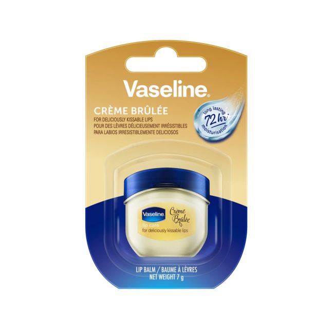 VASELINE CREME BRULEE lūpų balzamas, 7 g