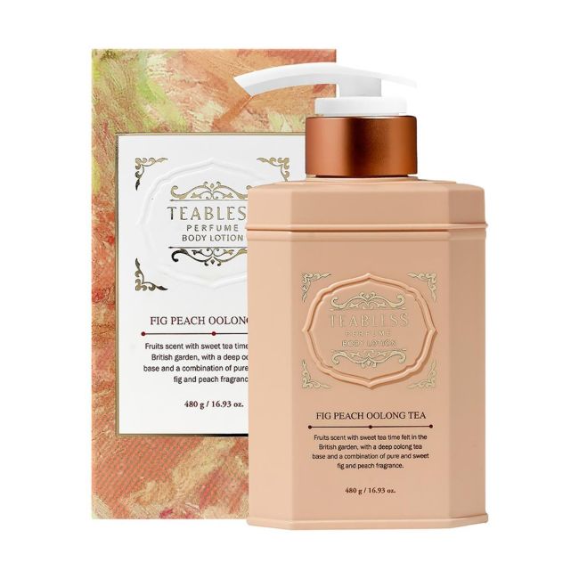 TEABLESS PERFUME FIG PEACH OOLONG TEA kūno losjonas, 480 g