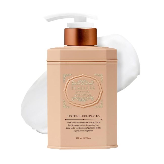 TEABLESS PERFUME FIG PEACH OOLONG TEA kūno losjonas, 480 g