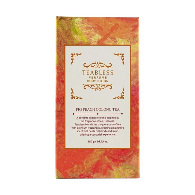 TEABLESS PERFUME FIG PEACH OOLONG TEA kūno losjonas, 480 g