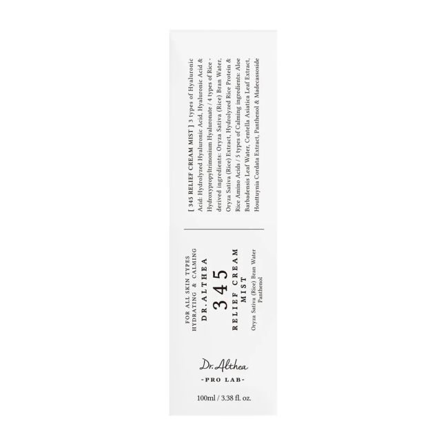 DR.ALTHEA 345 RELIEF veido kremas migla, 100 ml