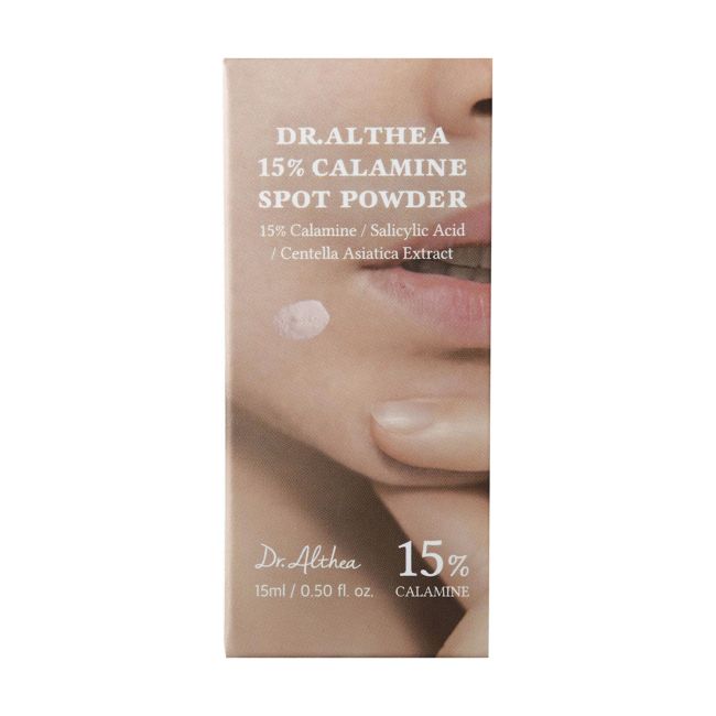 DR.ALTHEA 15% CALAMINE pudra nuo spuogų, 15 ml