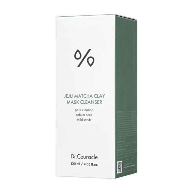 DR.CEURACLE JEJU MATCHA molio veido kaukė valiklis, 120 ml