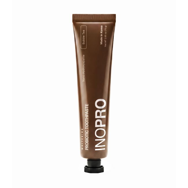 INOPRO WHITENING PROBIOTIC BUBBLE TEA dantų pasta, 75 g