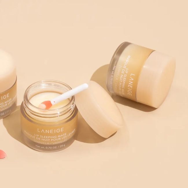LANEIGE VANILLA naktinė lūpų kaukė, 20 g