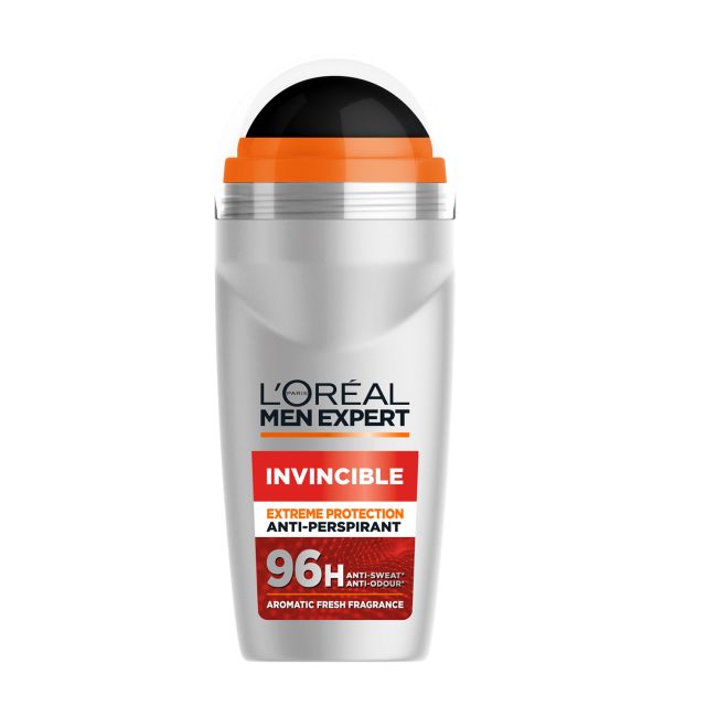 L'OREAL MEN EXPERT INVINCIBLE rutulinis dezodorantas, 50 ml