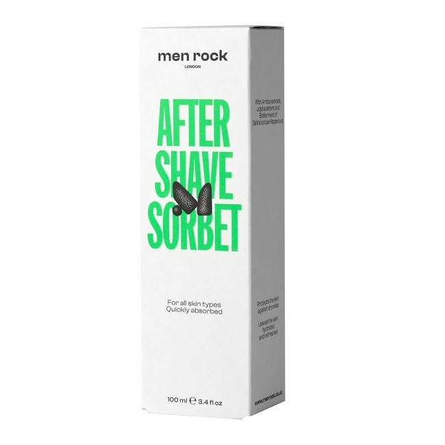 MEN ROCK ALL SKIN kremas šerbetas po skutimosi, 100 ml