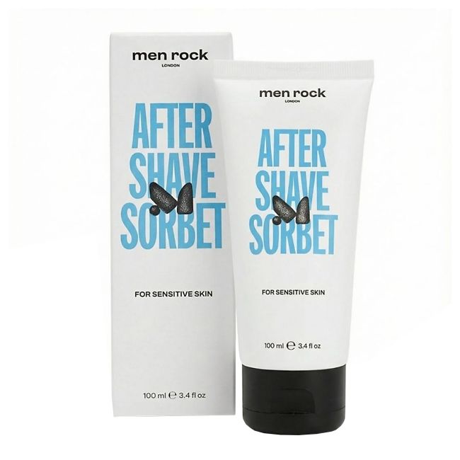 MEN ROCK SENSITIVE SKIN kremas šerbetas po skutimosi, 100 ml
