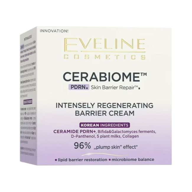 EVELINE CERABIOME INTENSELY REGENERATING BARRIER veido kremas, 50 ml