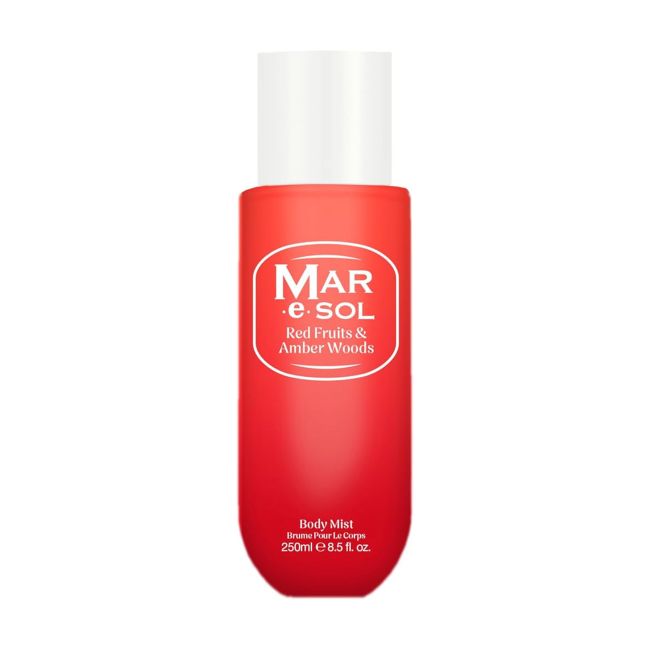 MAR E SOL RED FRUITS & AMBER WOODS kūno migla, 250 ml
