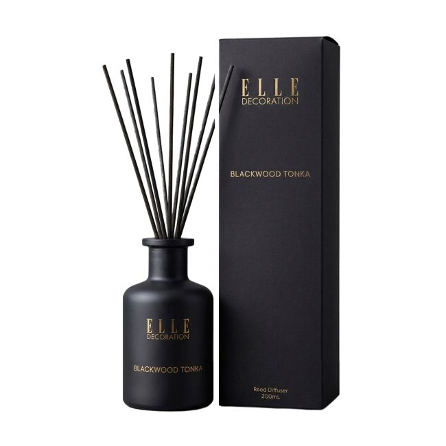 ELLE DECORATION BLACKWOOD TONKA namų kvapas, 200 ml