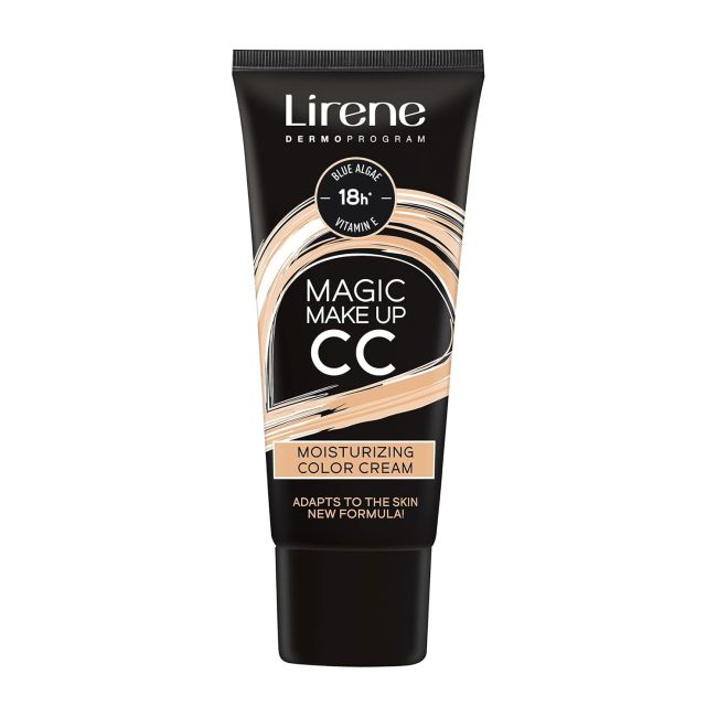 LIRENE MAGIC MAKE UP CC MOISTURIZING COLOR veido kremas, 30 ml