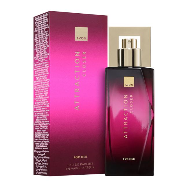AVON ATTRACTION CLOSER parfumuotas vanduo moterims, 50 ml