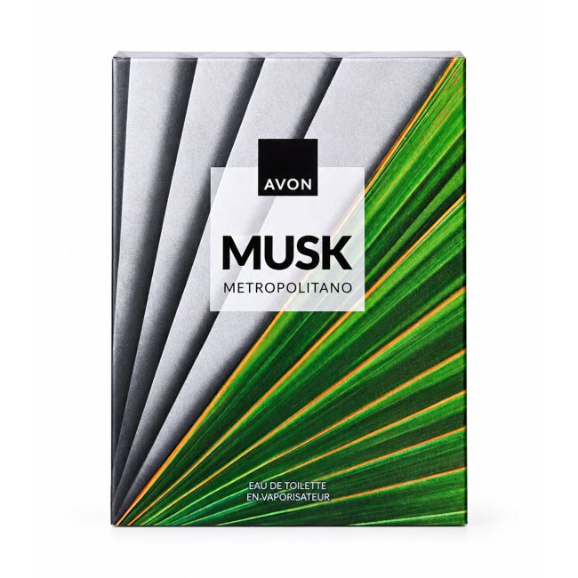 AVON MUSK METROPOLITANO tualetinis vanduo, 75 ml