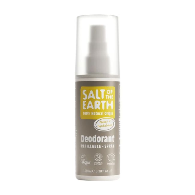 SALT OF THE EARTH pakartotinai pripildomas purškiamasis dezodorantas, 100 ml