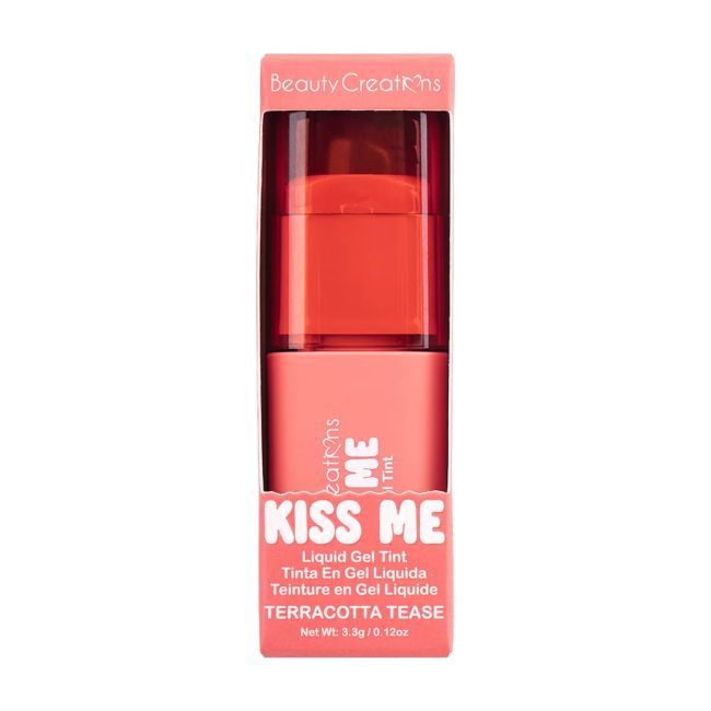 BEAUTY CREATIONS KISS ME LIQUID GEL TINT lūpų dažai, 3,3 g