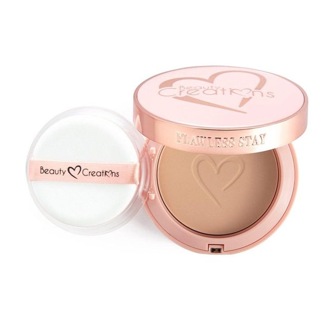 BEAUTY CREATIONS FLAWLESS STAY pudros makiažo pagrindas, 7 g