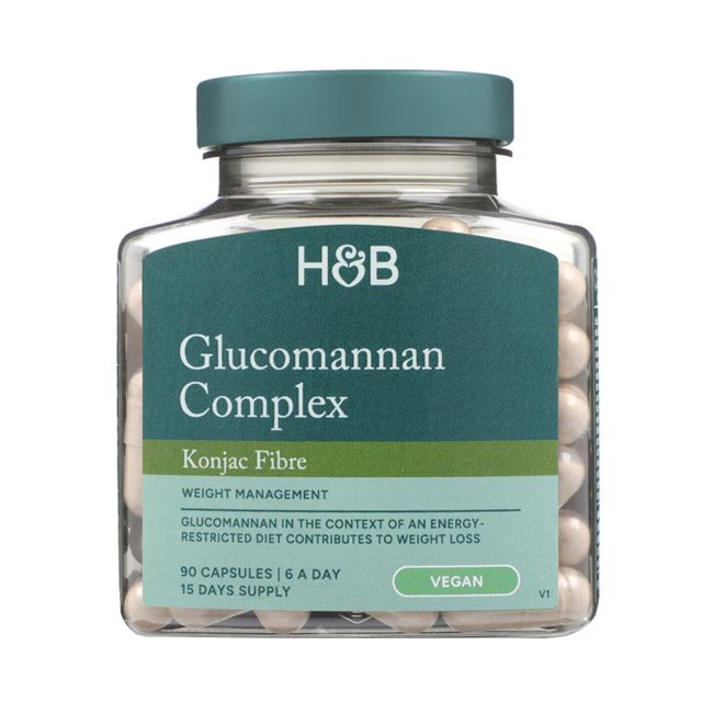 H&B gliukomano kompleksas, 60 kapsulių