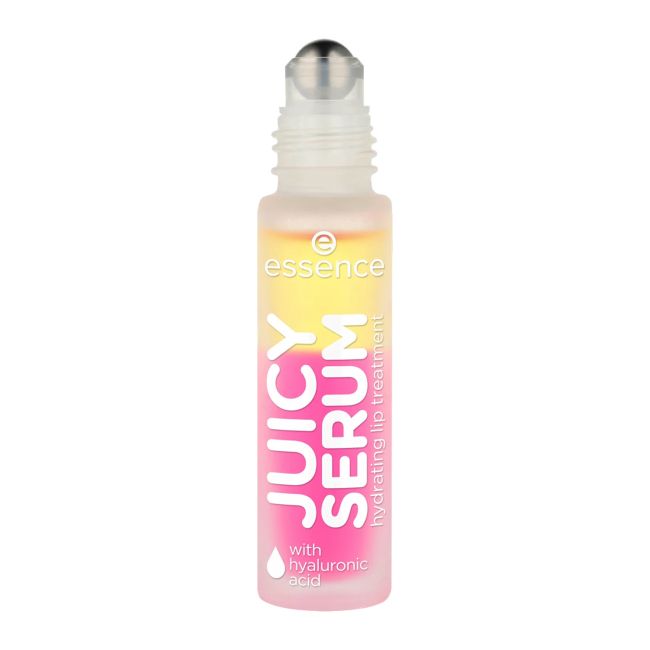ESSENCE JUICY SERUM lūpų priežiūros priemonė, 7,5 ml