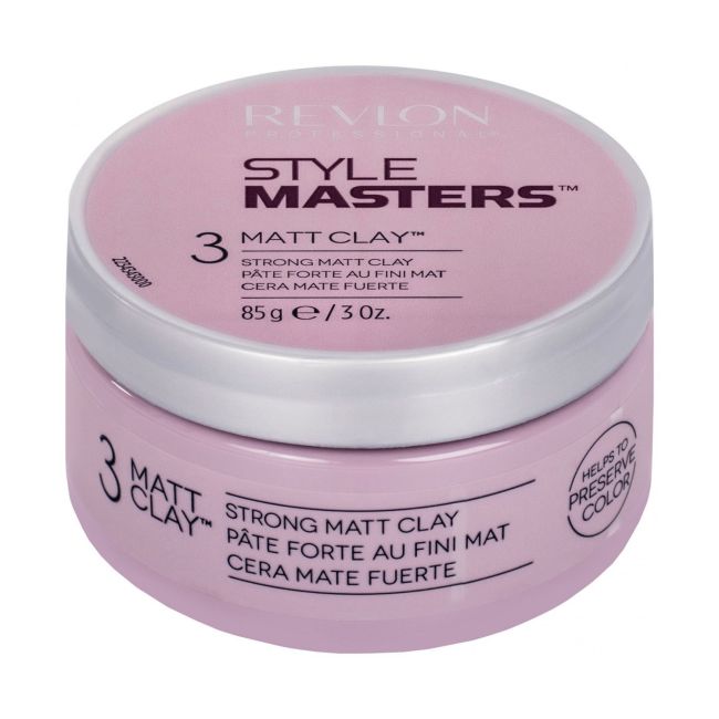 REVLON STYLE MASTERS 3 MATT CLAY plaukų molis, 85 g