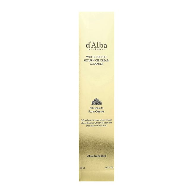 D'ALBA WHITE TRUFFLE RETURN OIL kreminis prausiklis, 160 ml