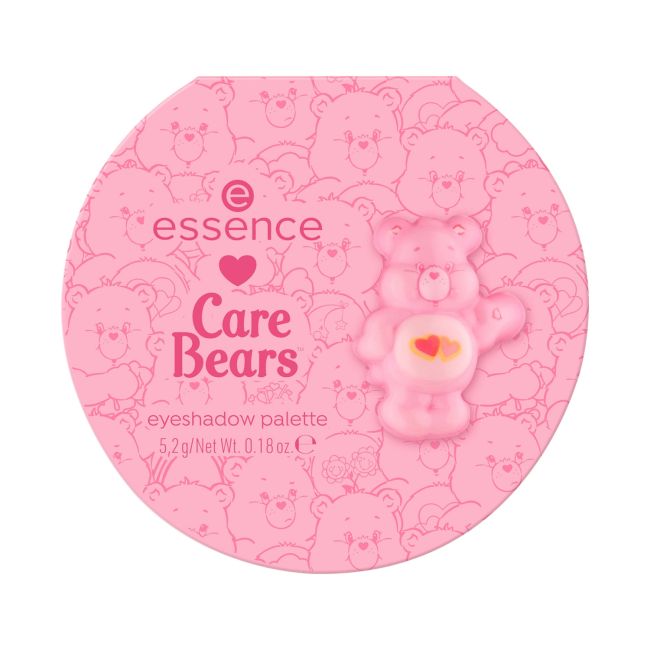 ESSENCE CARE BEARS akių vokų šešėlių paletė, 5,2 g