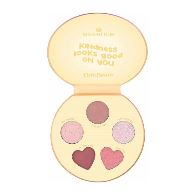 ESSENCE CARE BEARS akių vokų šešėlių paletė, 5,2 g