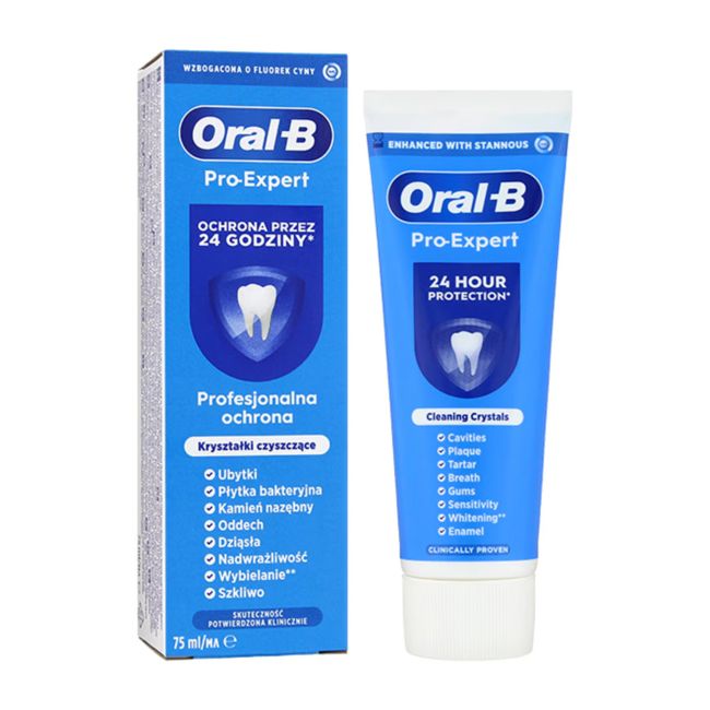 ORAL-B PRO EXPERT REFRESHING CLEAN dantų pasta, 75 ml