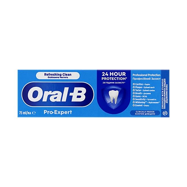 ORAL-B PRO EXPERT REFRESHING CLEAN dantų pasta, 75 ml