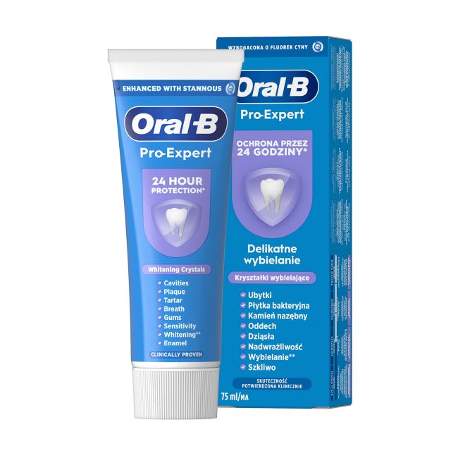 ORAL-B PRO EXPERT WHIENING CRYSTALS dantų pasta, 75 ml