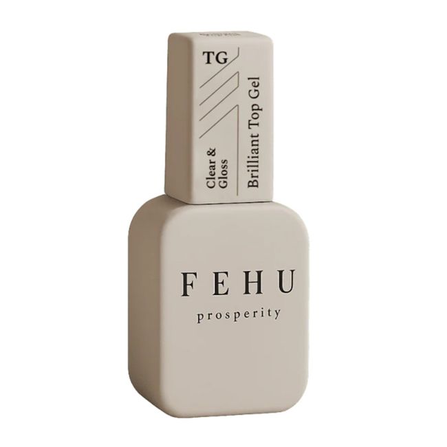 FEHU BRILLIANT viršutinis gelinio nagų lako sluoksnis, 12 ml