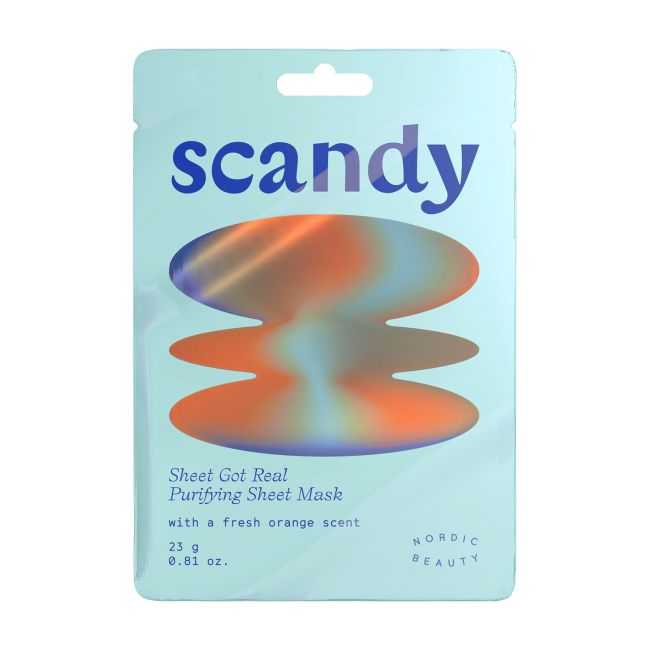 SCANDY SHEET GOT REAL PURIFYING veido kaukė, 23 g