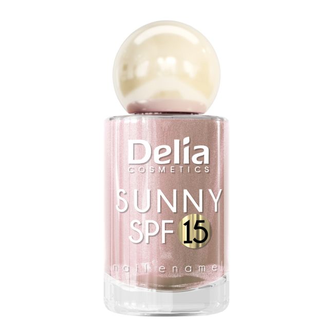 DELIA SUNNY SPF15 nagų lakas, 11 ml