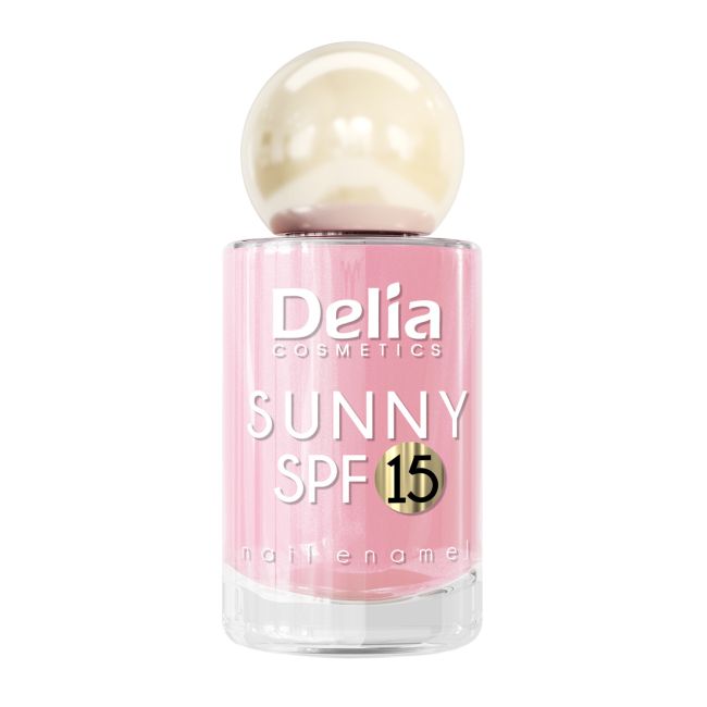 DELIA SUNNY SPF15 nagų lakas, 11 ml