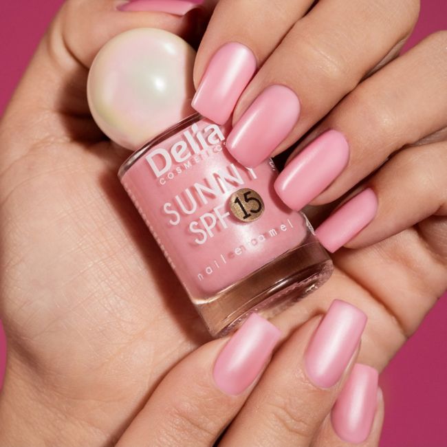DELIA SUNNY SPF15 nagų lakas, 11 ml