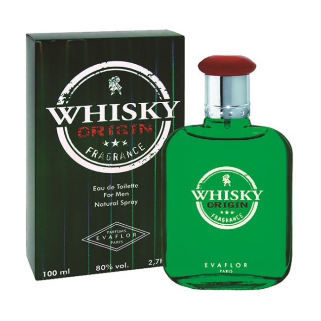 EVAFLOR WHISKY ORIGIN tualetinis vyrų vanduo, 100 m l