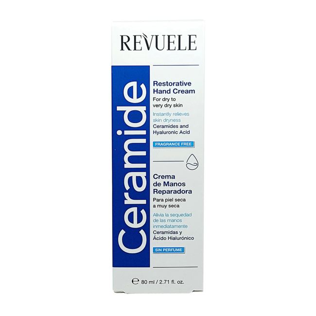 REVUELE CERAMIDE RESTORATIVE rankų kremas, 80 ml