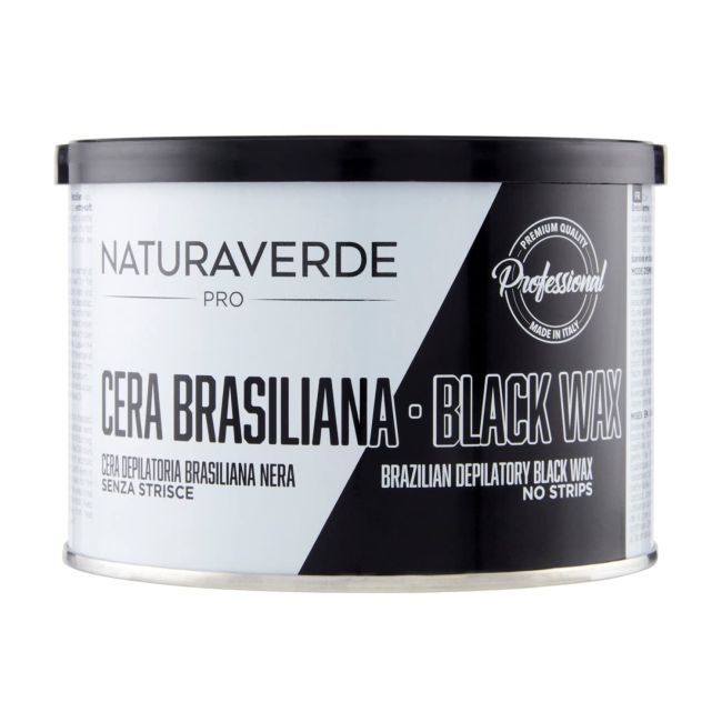 NATURAVERDE BRAZILIAN BLACK depiliacinis vaškas, 400 ml